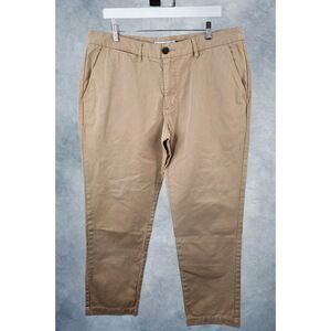 Peter Manning New‎ York Pants Size 38 Men's Khaki Brown Cotton Chino Classic Fit
